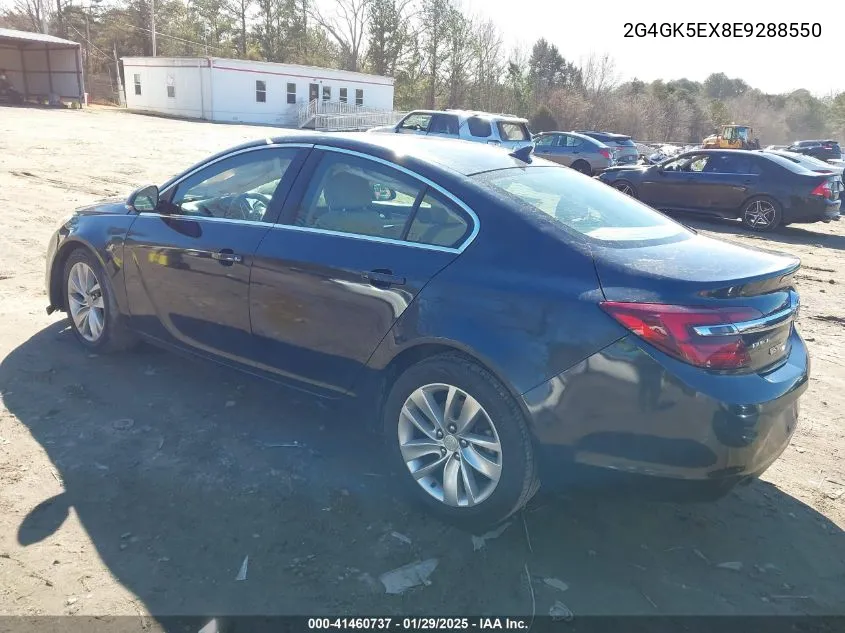2014 Buick Regal Turbo VIN: 2G4GK5EX8E9288550 Lot: 41460737