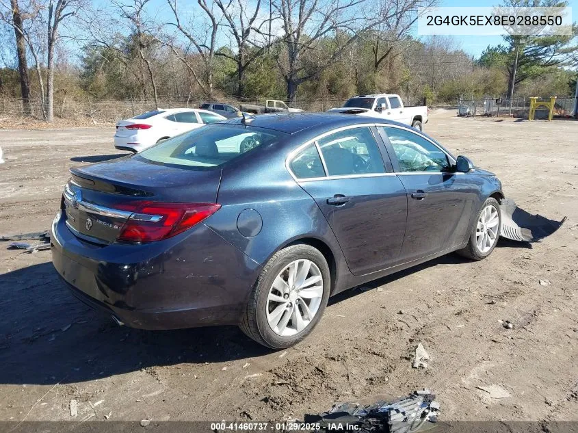 2014 Buick Regal Turbo VIN: 2G4GK5EX8E9288550 Lot: 41460737