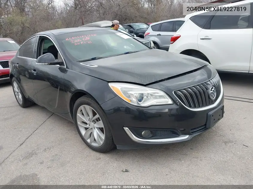 2G4GN5EX8E9227819 2014 Buick Regal Turbo/E-Assist Premium I