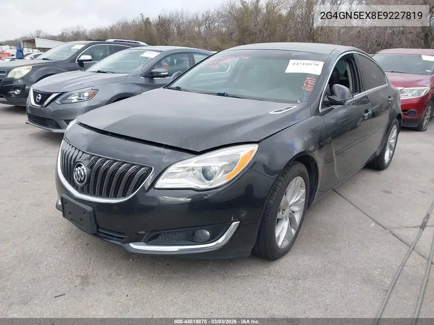 2G4GN5EX8E9227819 2014 Buick Regal Turbo/E-Assist Premium I