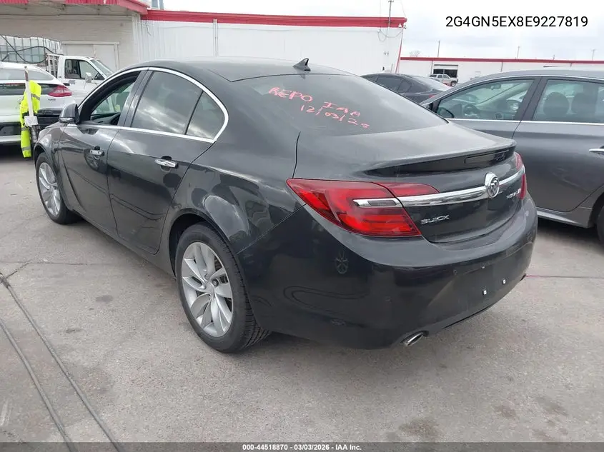 2G4GN5EX8E9227819 2014 Buick Regal Turbo/E-Assist Premium I