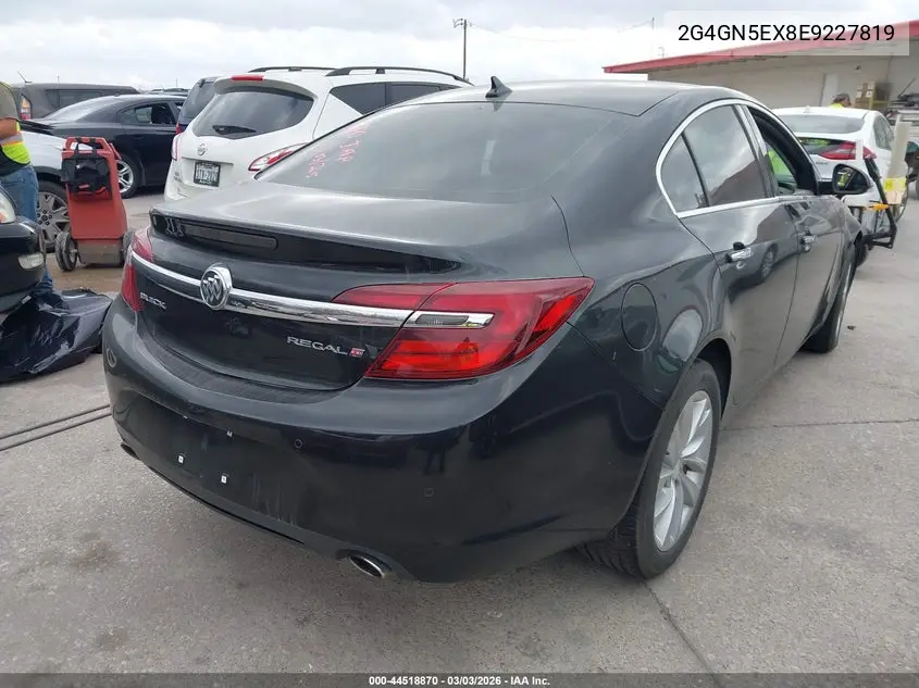 2G4GN5EX8E9227819 2014 Buick Regal Turbo/E-Assist Premium I