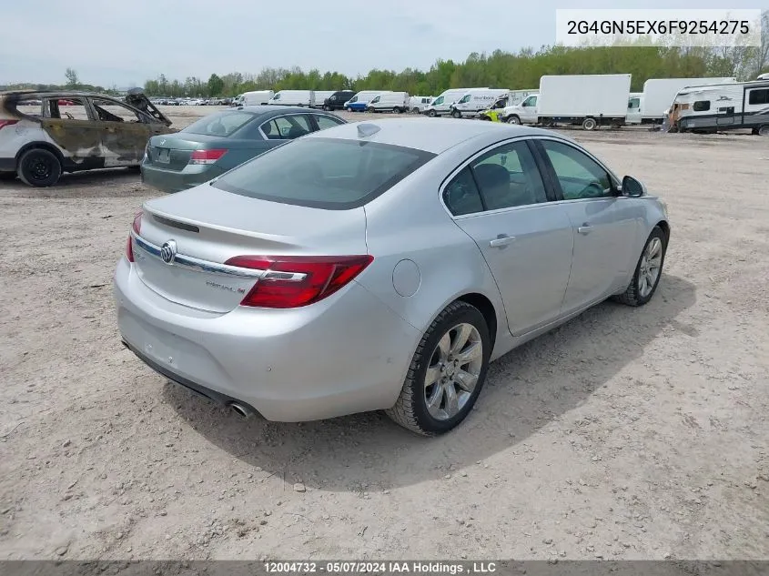 2015 Buick Regal VIN: 2G4GN5EX6F9254275 Lot: 12004732