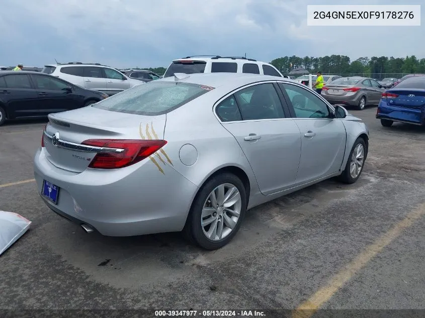 2G4GN5EX0F9178276 2015 Buick Regal Turbo/E-Assist Premium I