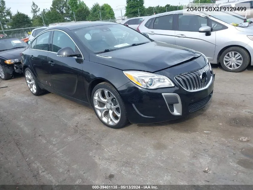 2G4GT5GX2F9129499 2015 Buick Regal Gs