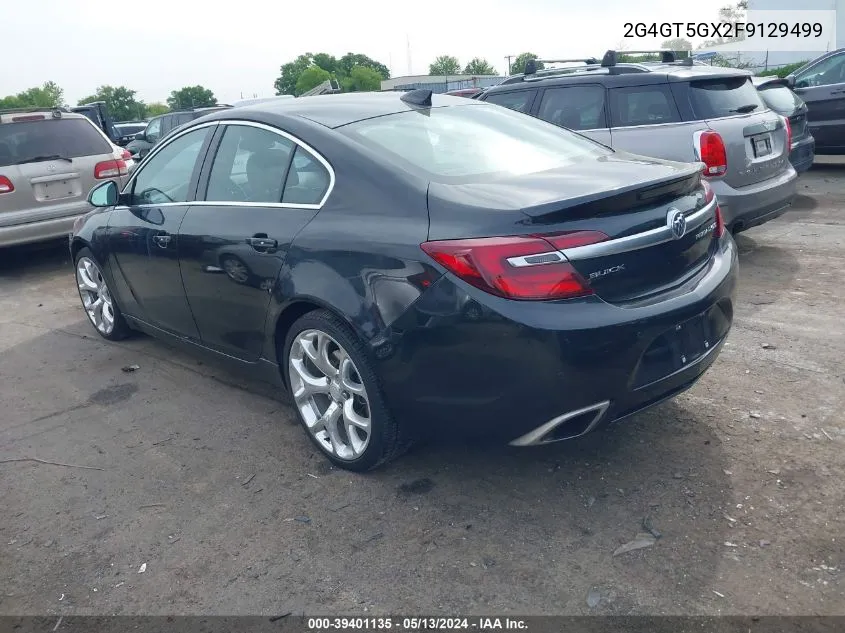 2G4GT5GX2F9129499 2015 Buick Regal Gs