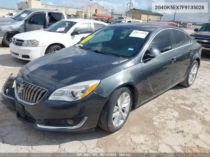 2015 Buick Regal Turbo VIN: 2G4GK5EX7F9135028 Lot: 39677363