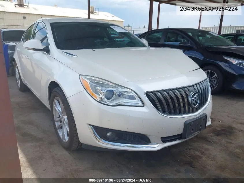 2015 Buick Regal Turbo VIN: 2G4GK5EXXF9254224 Lot: 39710196