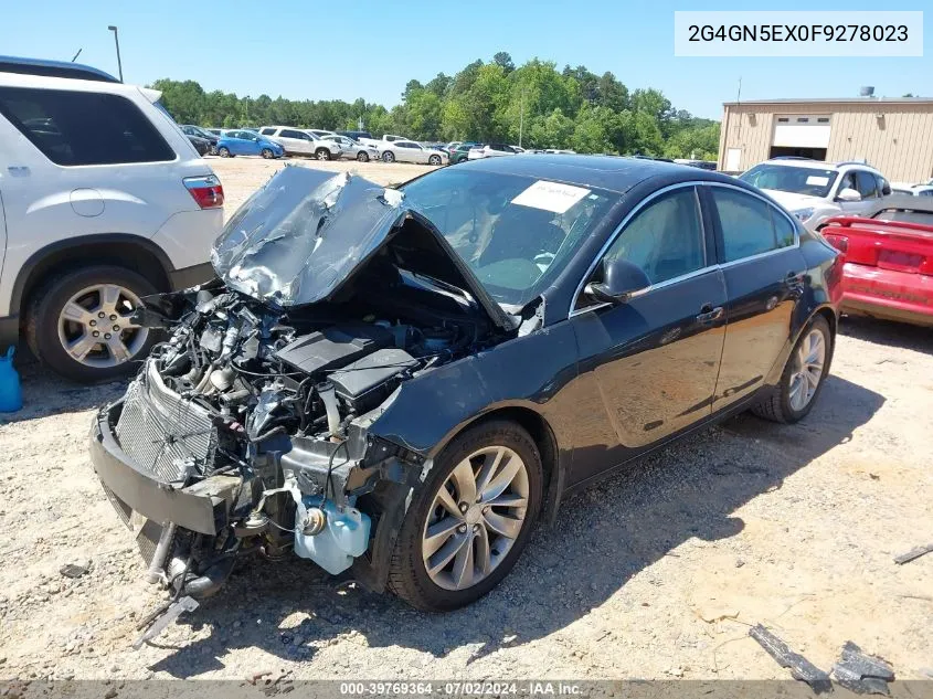 2015 Buick Regal Premium VIN: 2G4GN5EX0F9278023 Lot: 39769364