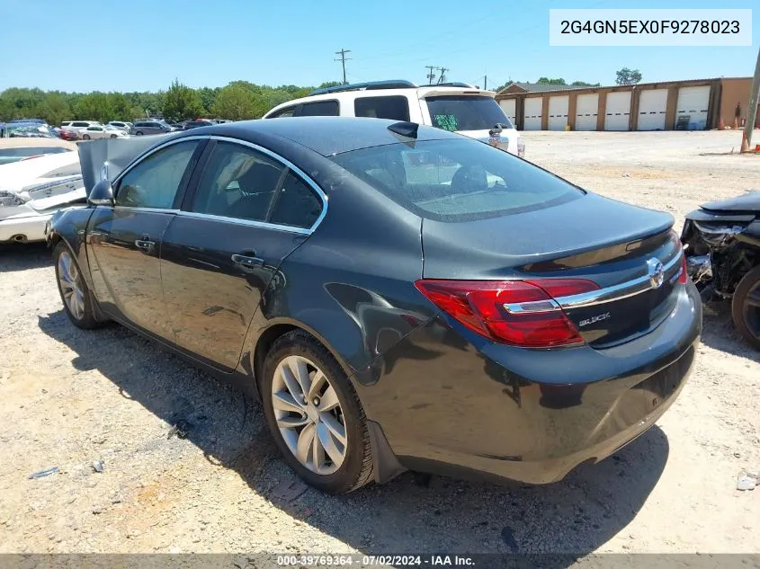 2G4GN5EX0F9278023 2015 Buick Regal Premium