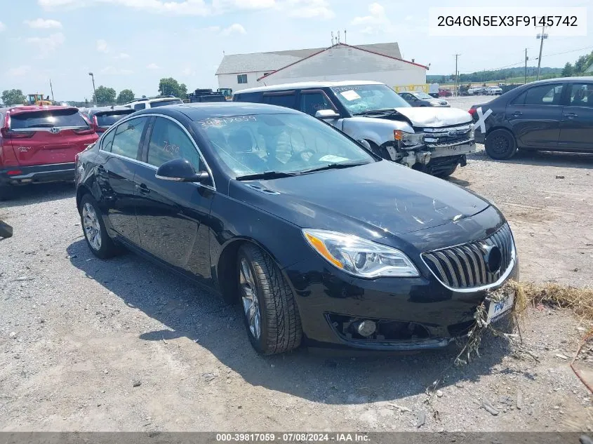 2G4GN5EX3F9145742 2015 Buick Regal Turbo/E-Assist Premium I