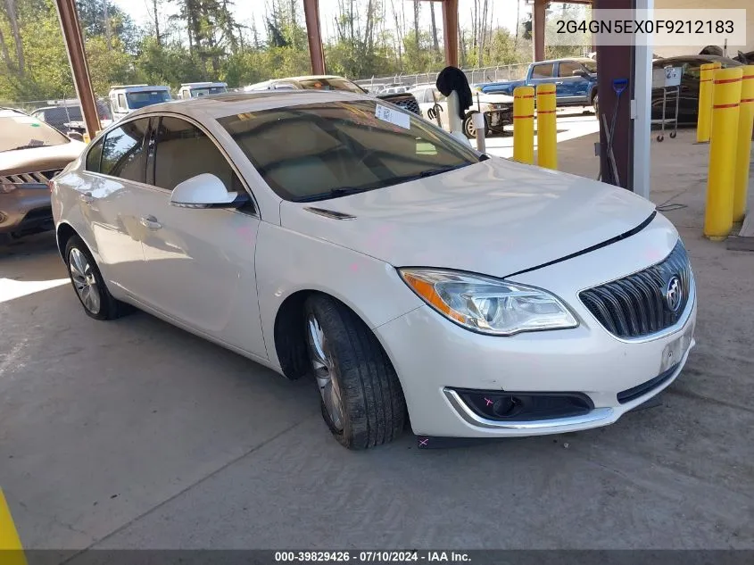 2015 Buick Regal Premium VIN: 2G4GN5EX0F9212183 Lot: 39829426