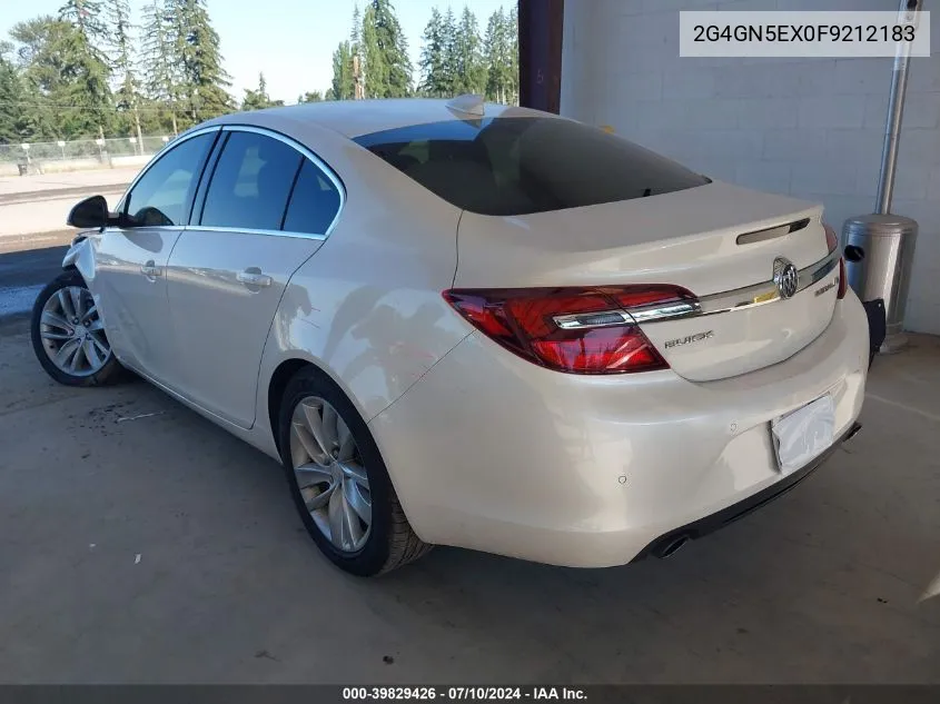 2G4GN5EX0F9212183 2015 Buick Regal Premium