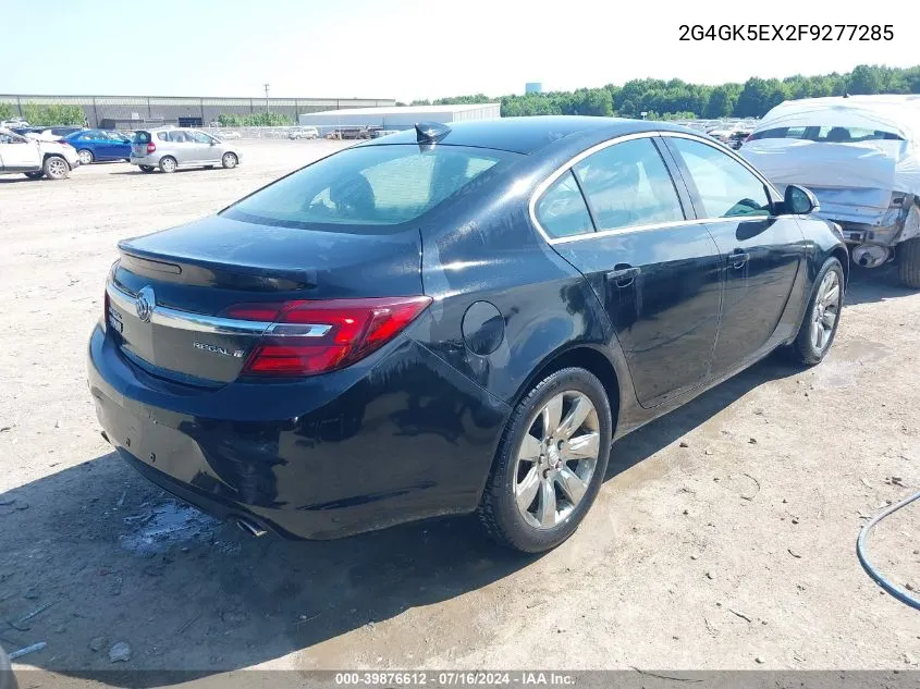 2015 Buick Regal VIN: 2G4GK5EX2F9277285 Lot: 39876612