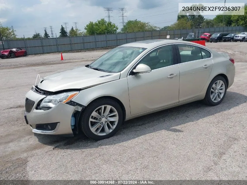 2015 Buick Regal Turbo/E-Assist Premium I VIN: 2G4GN5EX2F9236307 Lot: 39914368