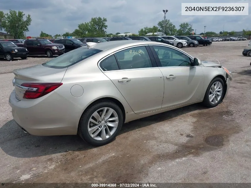 2015 Buick Regal Turbo/E-Assist Premium I VIN: 2G4GN5EX2F9236307 Lot: 39914368