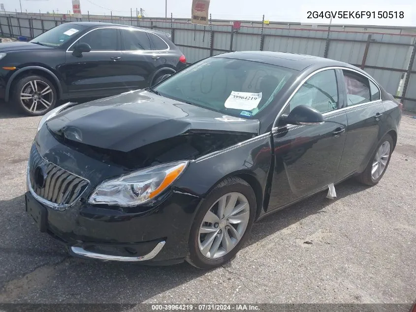 2G4GV5EK6F9150518 2015 Buick Regal 1Fl