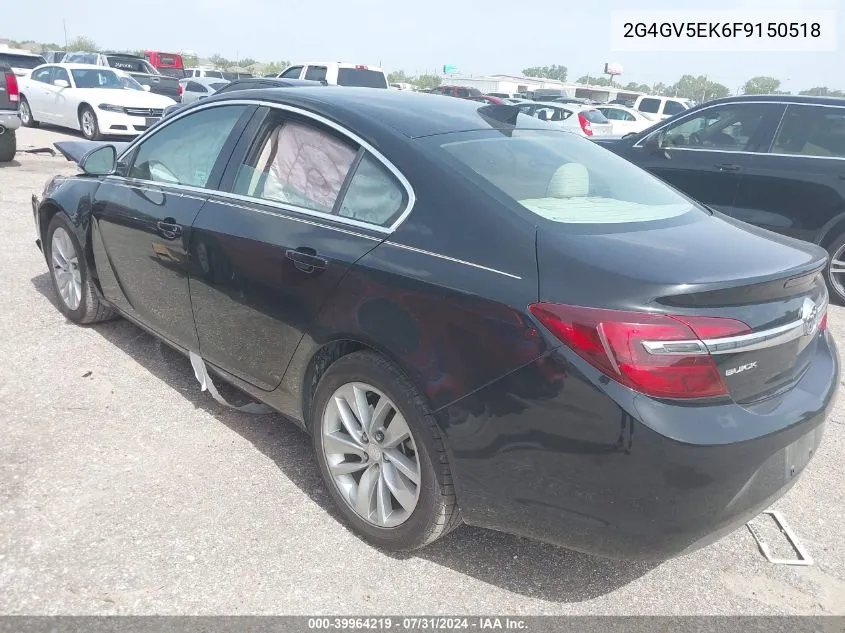 2G4GV5EK6F9150518 2015 Buick Regal 1Fl