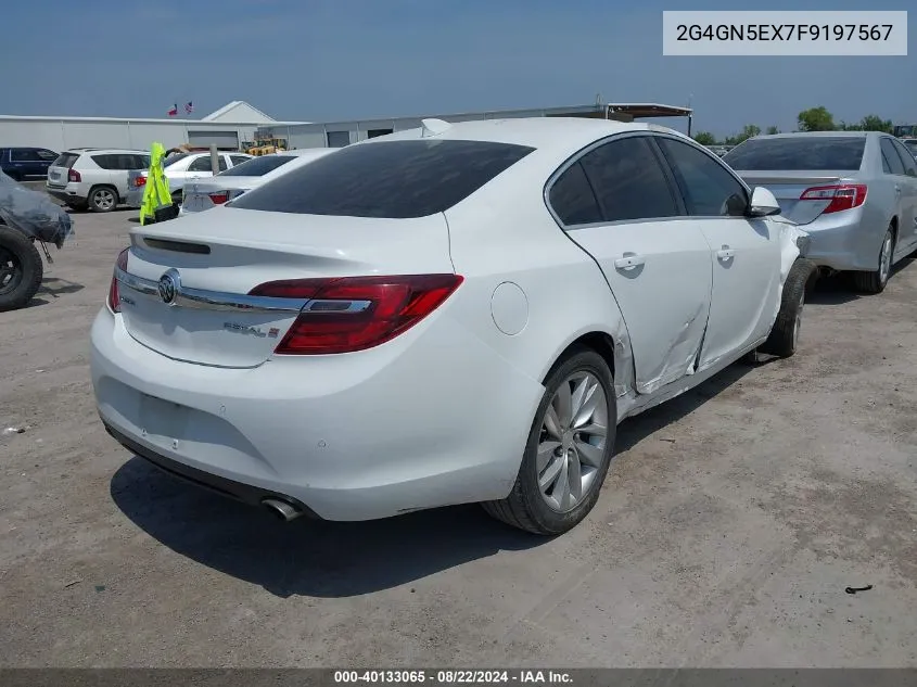 2015 Buick Regal Turbo/E-Assist Premium I VIN: 2G4GN5EX7F9197567 Lot: 40133065