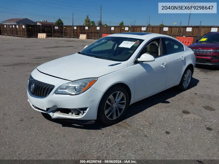 2G4GN5EX6F9298647 2015 Buick Regal Turbo/E-Assist Premium I