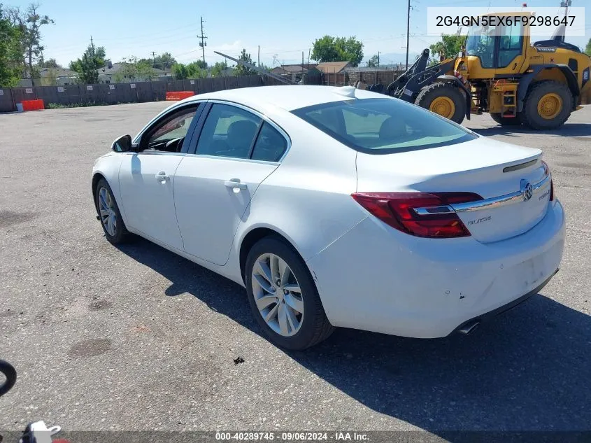 2G4GN5EX6F9298647 2015 Buick Regal Turbo/E-Assist Premium I