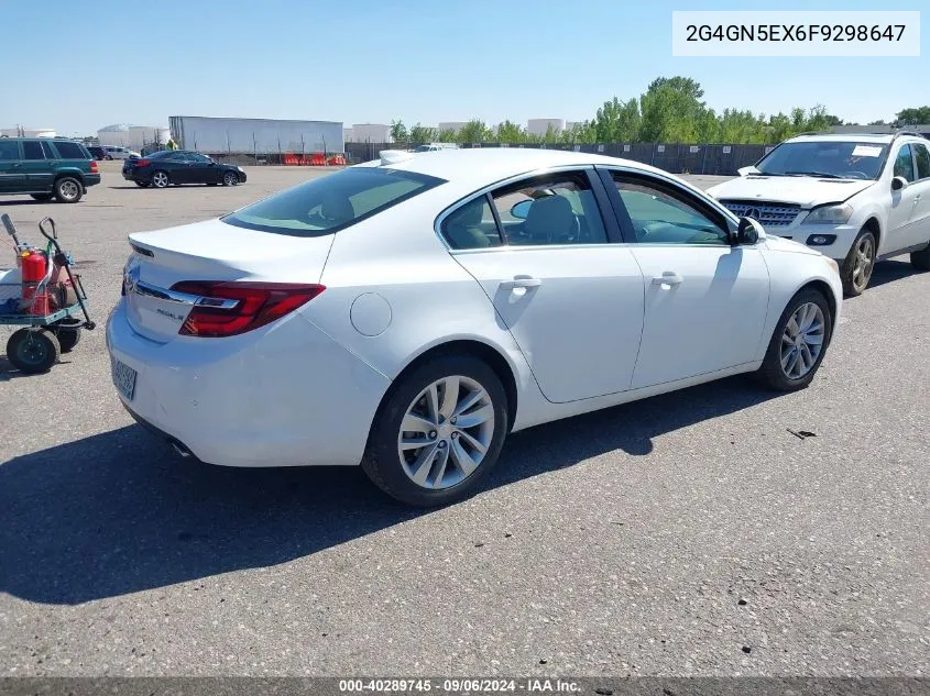 2015 Buick Regal Turbo/E-Assist Premium I VIN: 2G4GN5EX6F9298647 Lot: 40289745