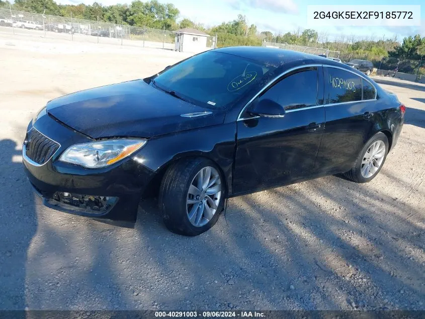 2015 Buick Regal VIN: 2G4GK5EX2F9185772 Lot: 40291003