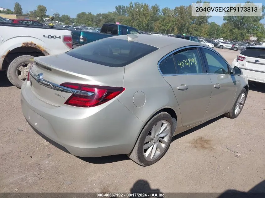 2G4GV5EK2F9173813 2015 Buick Regal 1Fl