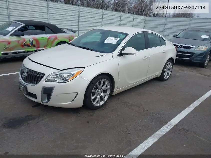 2G4GT5GX7F9207114 2015 Buick Regal Gs