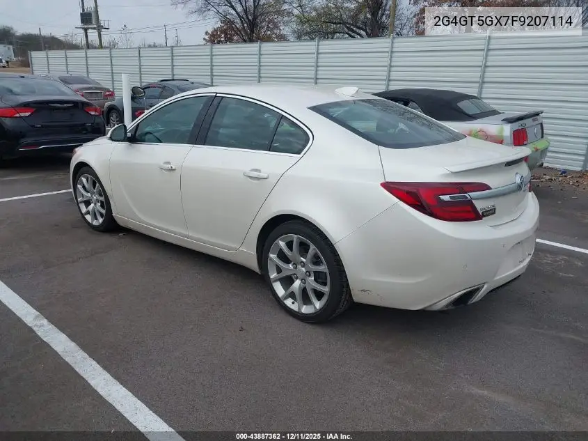 2G4GT5GX7F9207114 2015 Buick Regal Gs