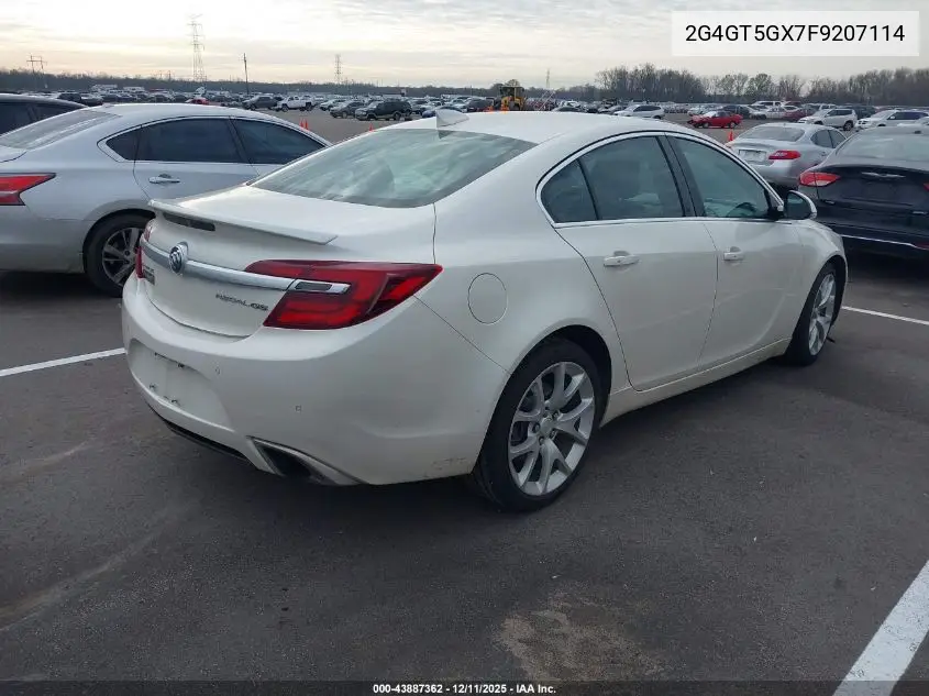 2G4GT5GX7F9207114 2015 Buick Regal Gs