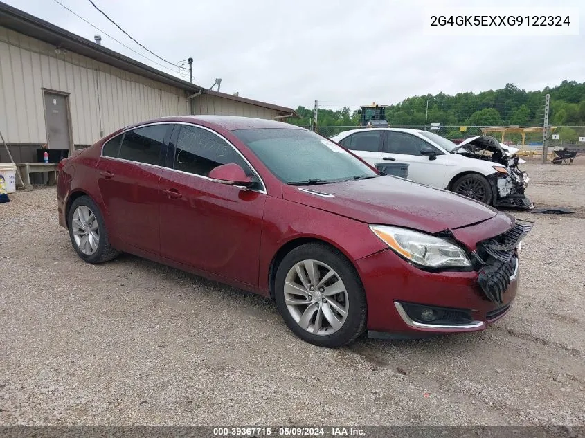 2G4GK5EXXG9122324 2016 Buick Regal Turbo