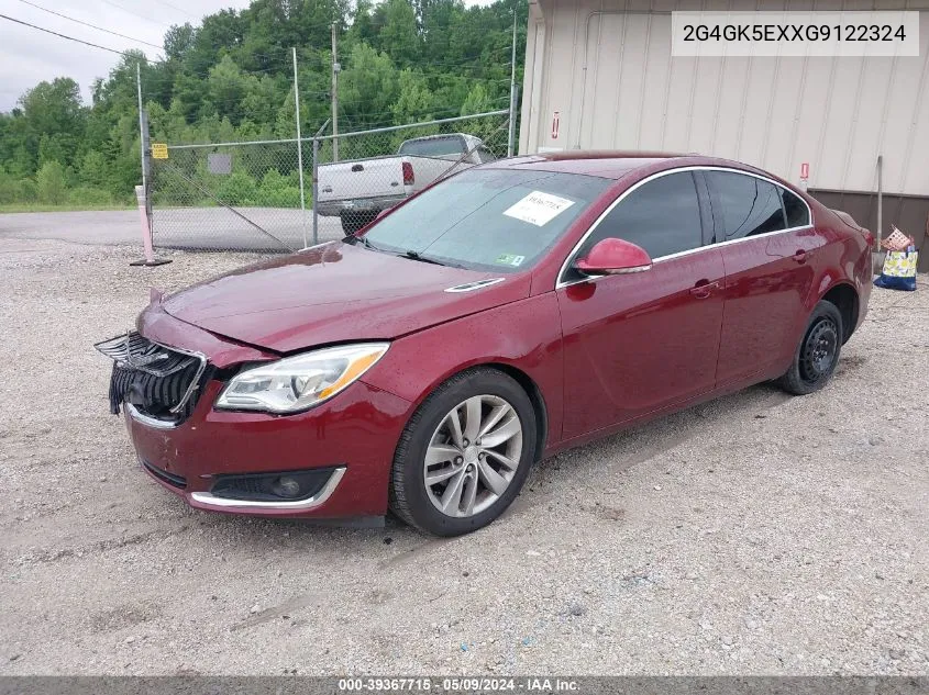 2G4GK5EXXG9122324 2016 Buick Regal Turbo