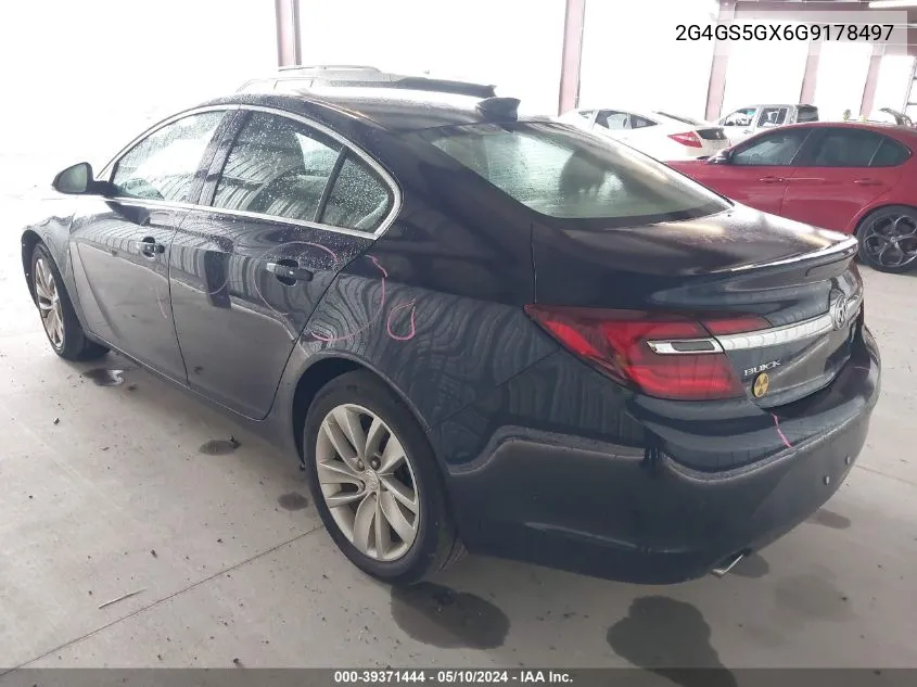 2G4GS5GX6G9178497 2016 Buick Regal Turbo Premium Ii