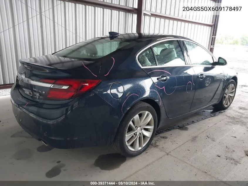 2G4GS5GX6G9178497 2016 Buick Regal Turbo Premium Ii