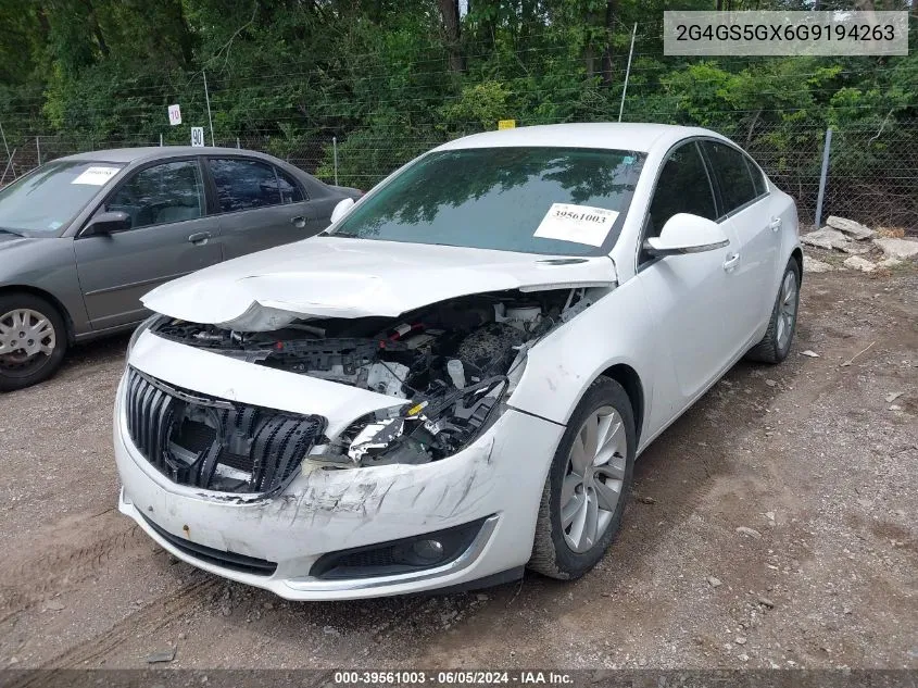 2G4GS5GX6G9194263 2016 Buick Regal Turbo Premium Ii