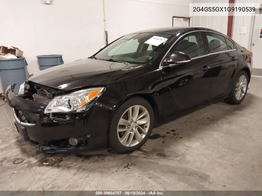 2G4GS5GX1G9190539 2016 Buick Regal Turbo Premium Ii