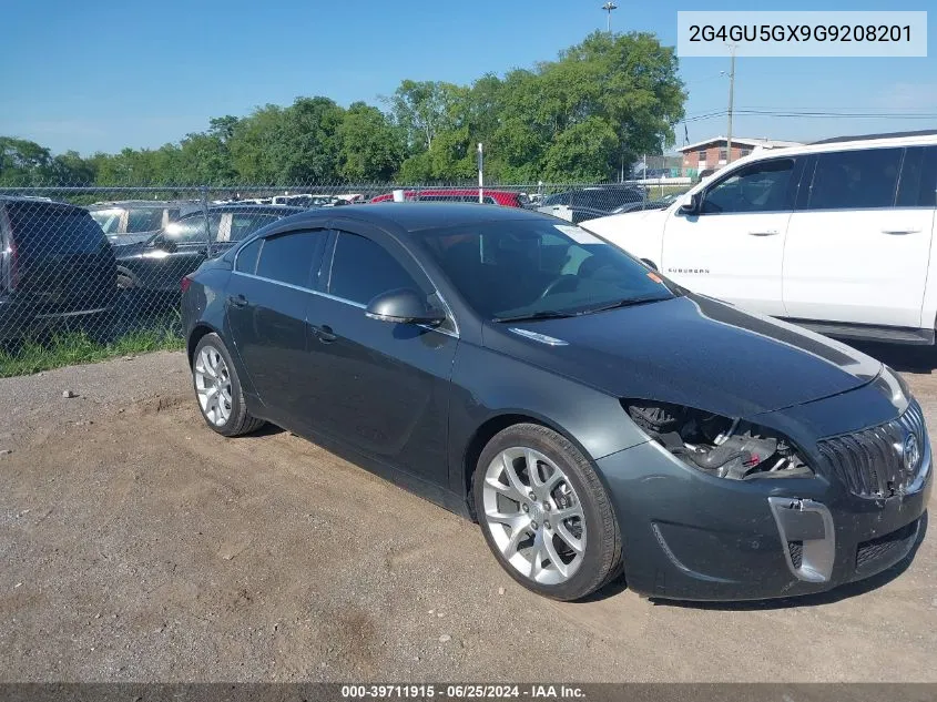 2G4GU5GX9G9208201 2016 Buick Regal Turbo Gs