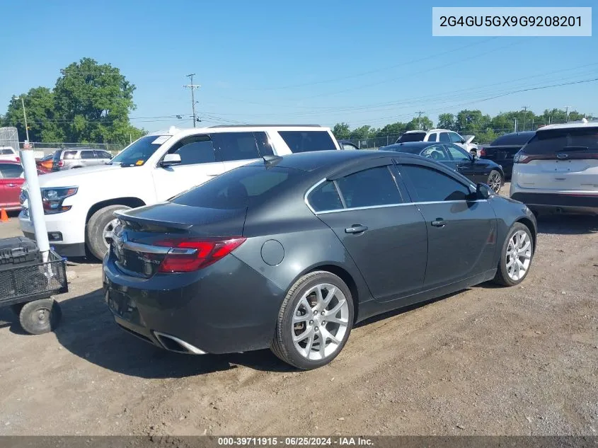 2G4GU5GX9G9208201 2016 Buick Regal Turbo Gs