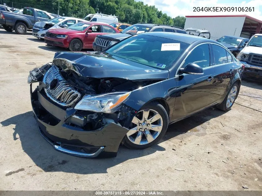 2016 Buick Regal Turbo VIN: 2G4GK5EX9G9106261 Lot: 39757315