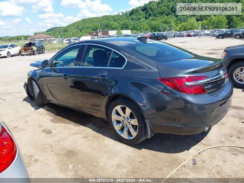 2016 Buick Regal Turbo VIN: 2G4GK5EX9G9106261 Lot: 39757315