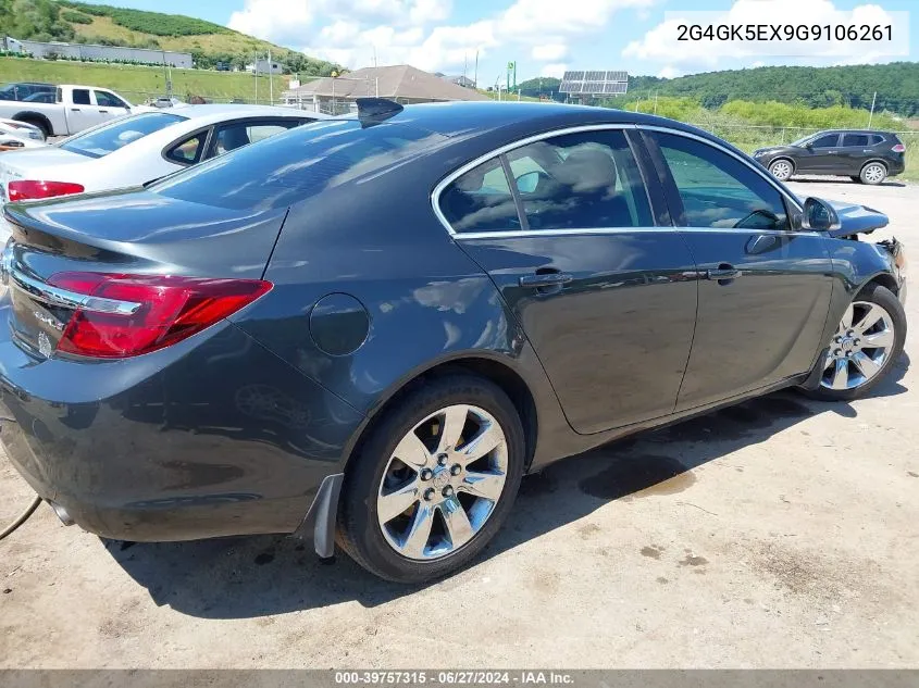 2016 Buick Regal Turbo VIN: 2G4GK5EX9G9106261 Lot: 39757315