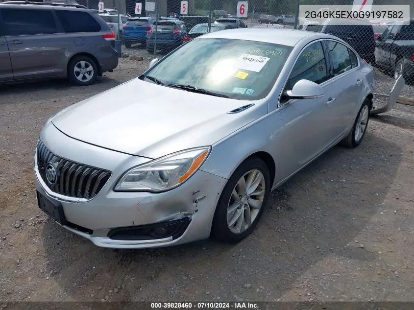 2G4GK5EX0G9197582 2016 Buick Regal