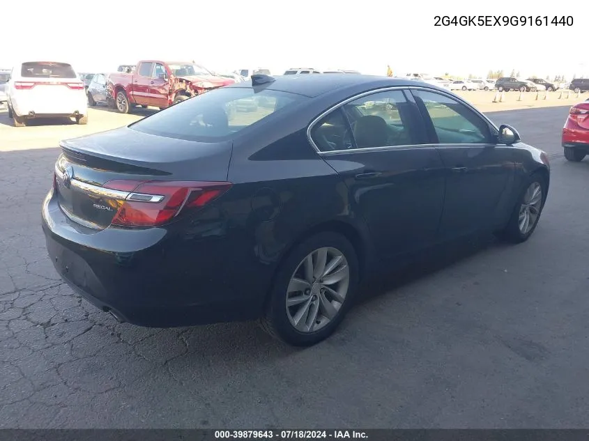 2016 Buick Regal Turbo VIN: 2G4GK5EX9G9161440 Lot: 39879643