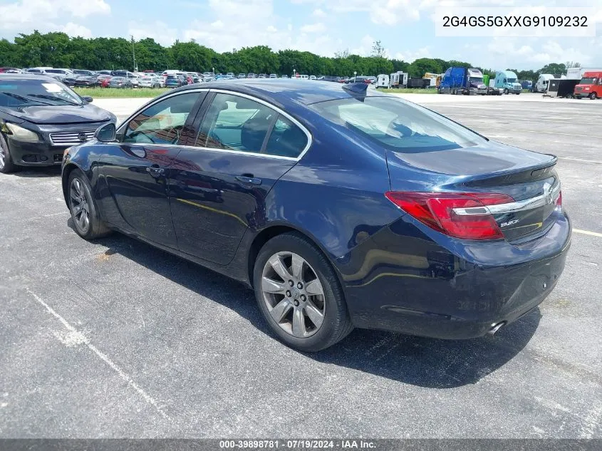 2016 Buick Regal Turbo Premium Ii VIN: 2G4GS5GXXG9109232 Lot: 39898781