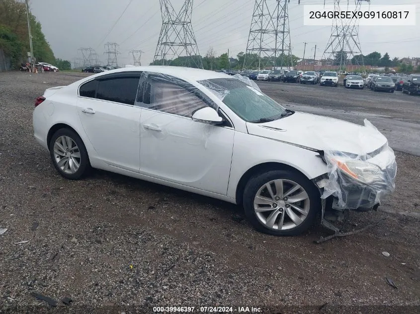 2016 Buick Regal Turbo Premium I VIN: 2G4GR5EX9G9160817 Lot: 39946397