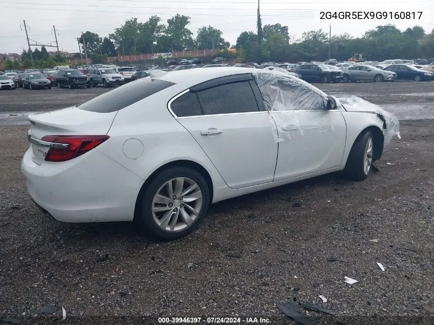 2016 Buick Regal Turbo Premium I VIN: 2G4GR5EX9G9160817 Lot: 39946397