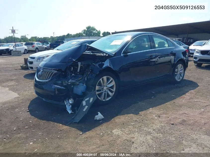 2G4GS5GX5G9126553 2016 Buick Regal Turbo Premium Ii