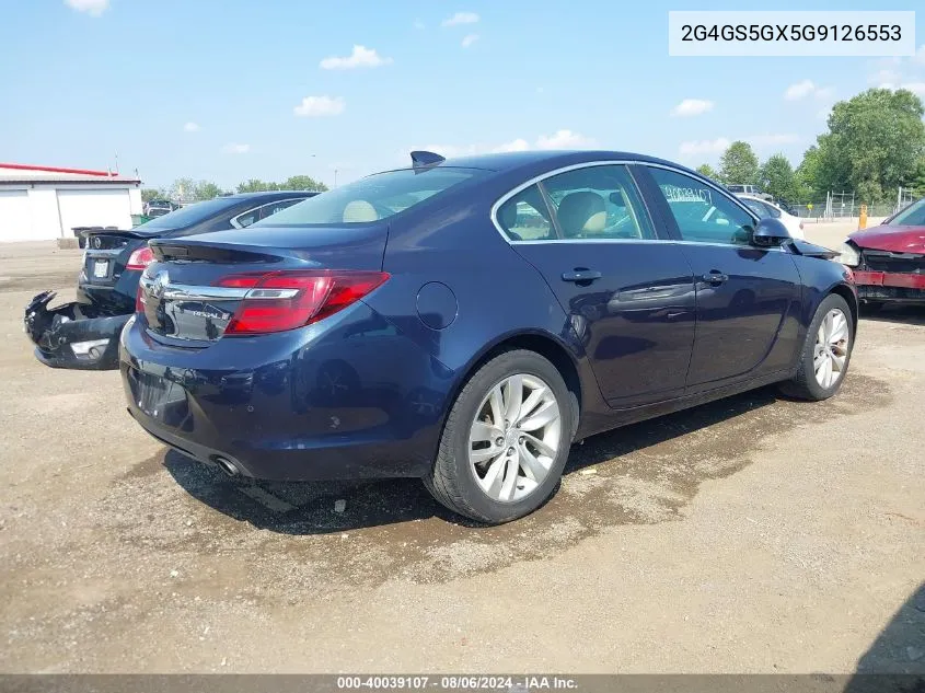 2G4GS5GX5G9126553 2016 Buick Regal Turbo Premium Ii