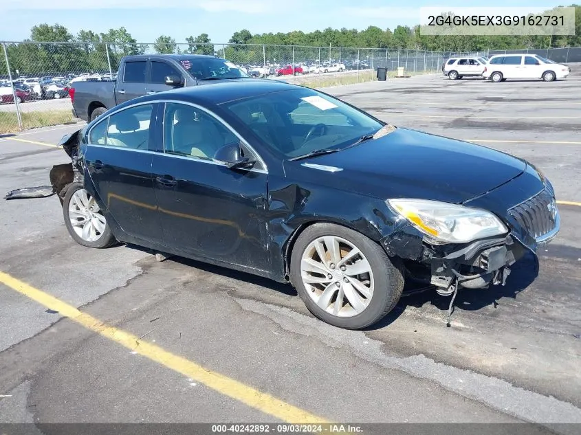 2016 Buick Regal Turbo VIN: 2G4GK5EX3G9162731 Lot: 40242892